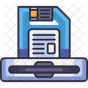 Floppy Drive Diskette Backup Icon