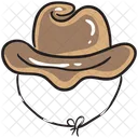 Top Hat Floppy Hat Hunting Headgear Icon