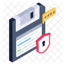 Floppy Security Floppy Protection Storage Protection Icon