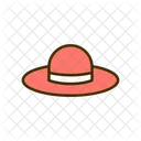 Floppy Sun Hat Cap Hat Icon
