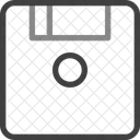 Flopy Disk Drive Storage Icon