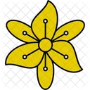 Flor Fresia Decoracao Ícone