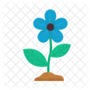 Flor Hoja Floral Icon