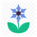 Flor Hoja Floral Icon