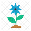 Flor Hoja Floral Icon