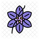 Flor de açafrão  Ícone