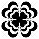 Flor De Cuatro Petalos Flor Diseno Floral Icon