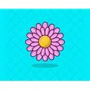 Flor De Dalia Flor De Primavera Agricultura Icono