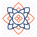 Flor De Loto Icono