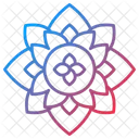 Flor De Loto Icono