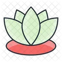 Flor de loto  Icono