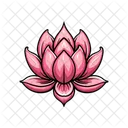 Flor De Loto Icono