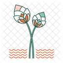 Flor De Loto Flor Tradicion Icono