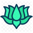 Flor de loto  Icono