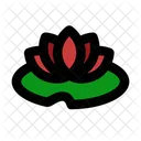 Flor de loto  Icono