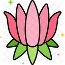 Flor De Loto Icono
