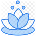 Flor De Loto Icono