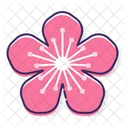 Mpeach Flower Flor De Durazno Flor Icon