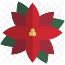 Flor De Pascua Navidad Navidad Icono