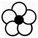 Flor De Remolino Diseno Floral Flor Decorativa Icon