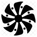 Flor De Remolino Diseno Floral Flor Decorativa Icon
