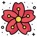 Flor de sakura  Icono