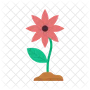 Flor Hoja Floral Icon