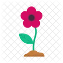 Flor Hoja Floral Icon