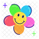 Emoji De Flor Smiley De Flor Emoticon De Flor Icon