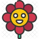 Sonrisa De Flor Flor Sonrisa Icono