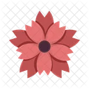 Flor Folha Floral Icon