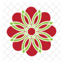 Floral Nature Illustration Icon