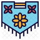 Floral Display Flag Icon