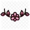 Floral Garland Local Produce Authentic Icon