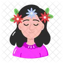 Floral headdress  Icon