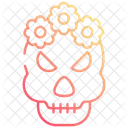 Floral skull  Icon