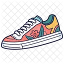 Floral sneakers  Shoes  Symbol