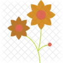 Floral Tropical Flower  Icon