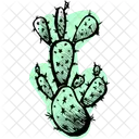 Florarium Prickly Plant  Icon