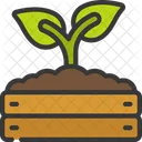 Plantador de madeira  Icon