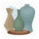 Florero Flor Decoracion Icono