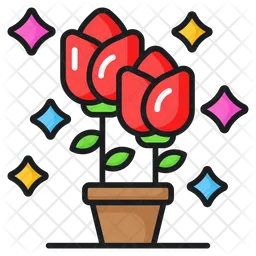 Planta de flores  Icono