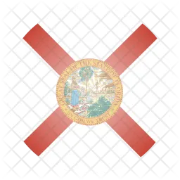 플로리다 Flag 아이콘