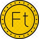 Florin Hungaro Moneda Dinero Icono