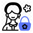 Menina Das Flores Flor Menina Ícone