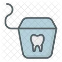 Floss Tooth Dental Icon