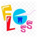 Dental Floss Floss Teeth Floss Icon