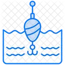 Flotador de pesca  Icono