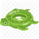 Tortuga Inflable Piscina Icono