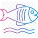 Flounder Fish Sea Icône